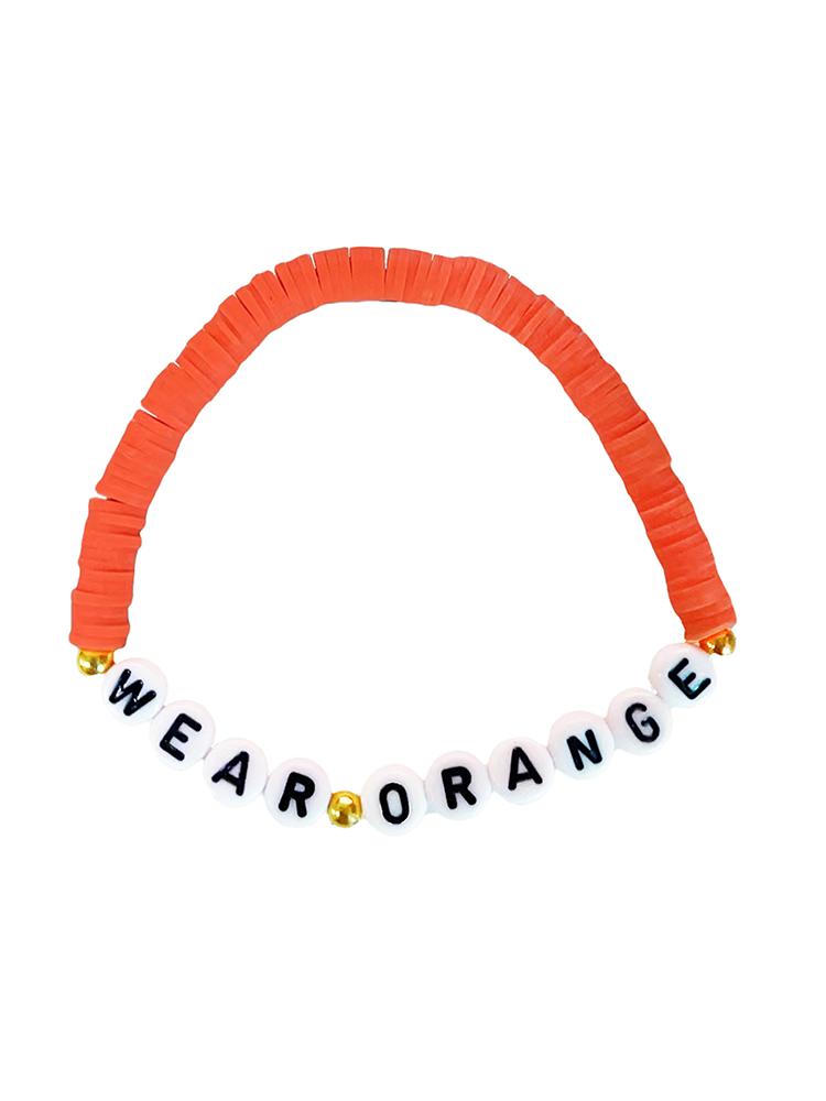 Wear Orange Friendship Bracelet