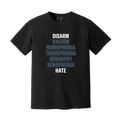 Disarm Hate Black Tee