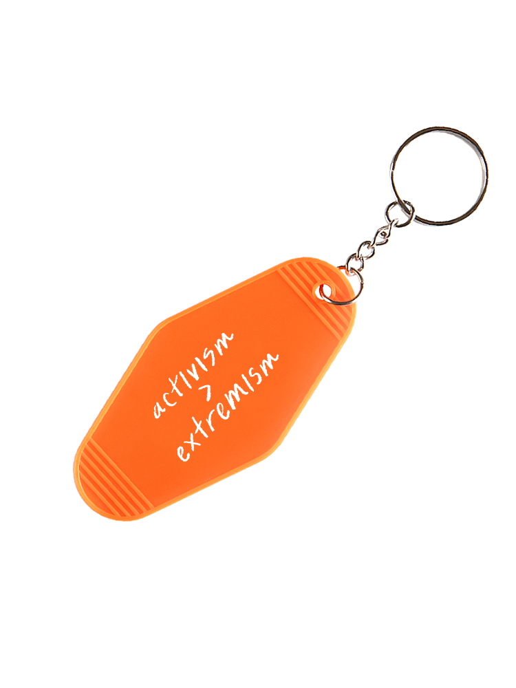 Wear Orange Motel Keychain