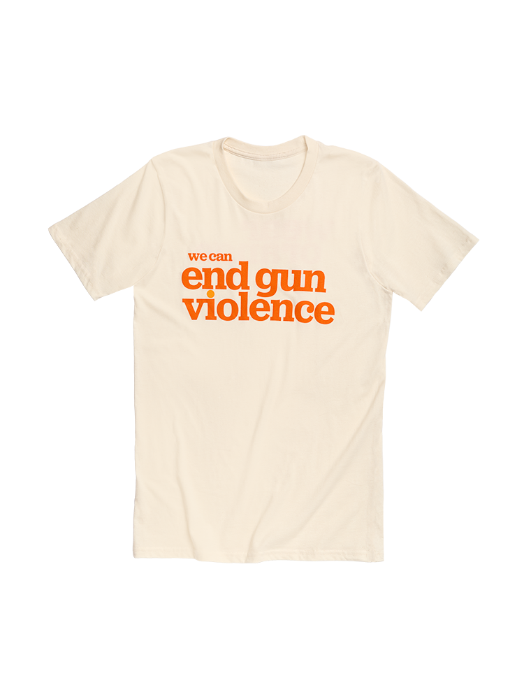 End Gun Violence Cream Tee