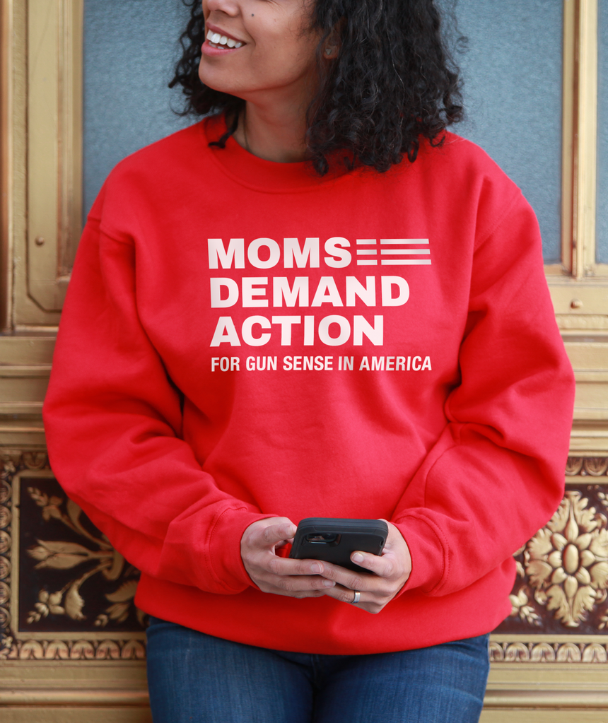 Moms Logo Pullover Sweatshirt